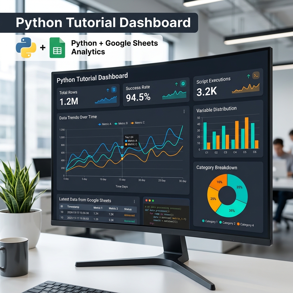Python Statistical Dashboard